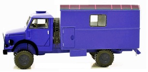 NPE Modellbau NA99140 - H0 Borgward B 2000 MKW THW Erlangen